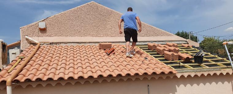travaux de couverture à Saint-Jean-de-Bournay