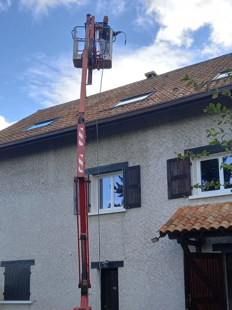 nettoyage de toiture les abrest