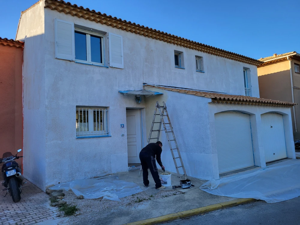 peinture façade saint cyr sur mer