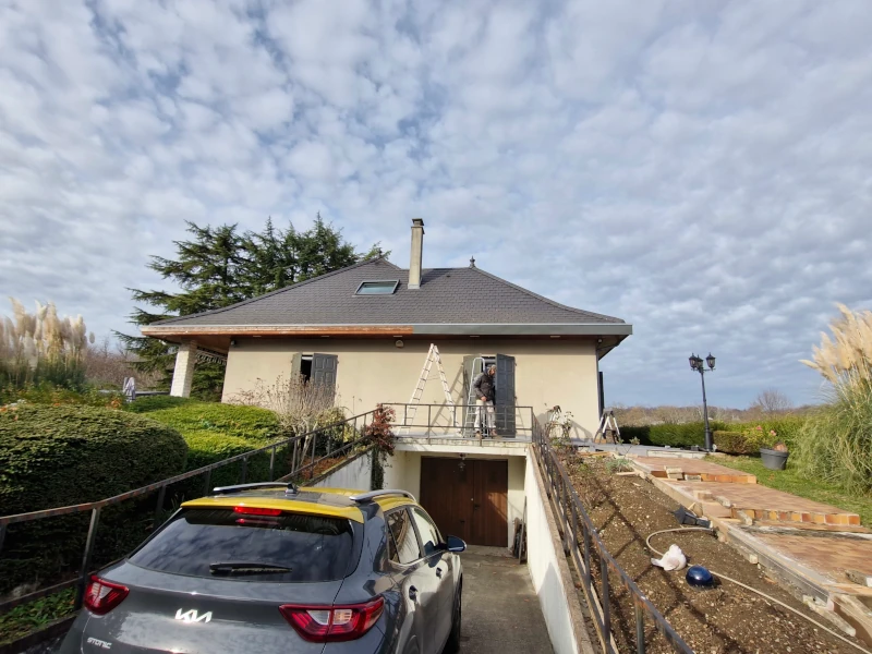 Peinture des volets saint-Cassien