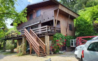 Lasurage chalet bois à Bourgoin-Jallieu (38)